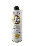 Enios Lemon Infused Greek Extra Virgin Olive Oil 500ml. 100% Natural. No flavourings. No preservatives. No essential oils. No chemicals. No floating 'bits'. Absolutely nothing artificial!
