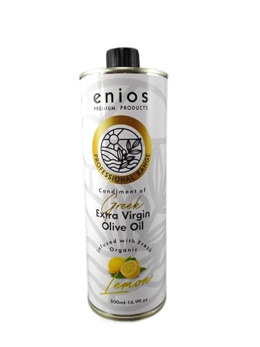 Enios Lemon Infused Greek Extra Virgin Olive Oil 500ml