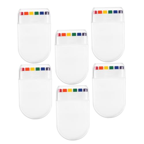 BESTYASH 6pcs Face Painted Suit Body Pigment Safety Face Paint Body Paint for Adults Makeup Greasepaint Face Pigment Soccer Fans Face Paint National Flag Face Oil Wax