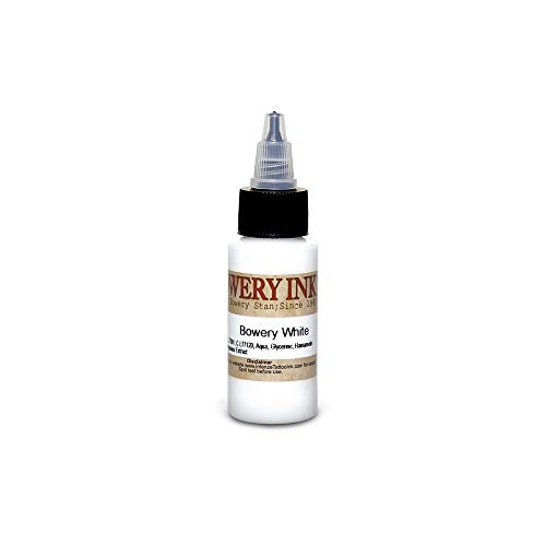 White Bowery Series - Intenze Tattoo Ink - 1oz Bottle