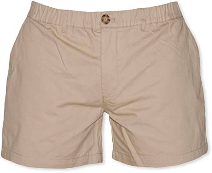 Meripex Apparel Men's 5.5" Inseam Elastic-Waist Short Shorts 4-Way Stretch