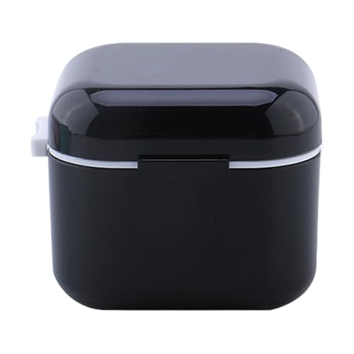 Caja de almacenamiento de herramientas desinfectantes portátil higiénica con mango fácil de transportar para brocas de uñas, esterilizador, caja de almacenamiento