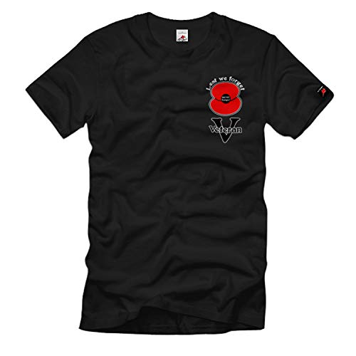 Coquelicot Angleterre Souvenir du Vétéran Copytec Noir XL 36514