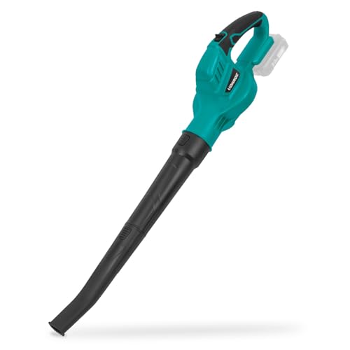 VONROC Batería Soplador de hojas de 20V – Velocidad del aire de 180 km/h – Nuevo modelo 2024 - Incluye batería de 2.0Ah y cargador rápido