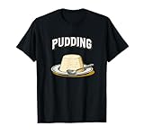 Bonito Disfraz de pudín para Amantes de los postres Camiseta