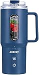 Portable Blender, Cordless Personal Blender for Smoothie with Ice Crushing Blades, 18oz Auto Reverse Blending for Smoothie, Shake, Frozen Fruit