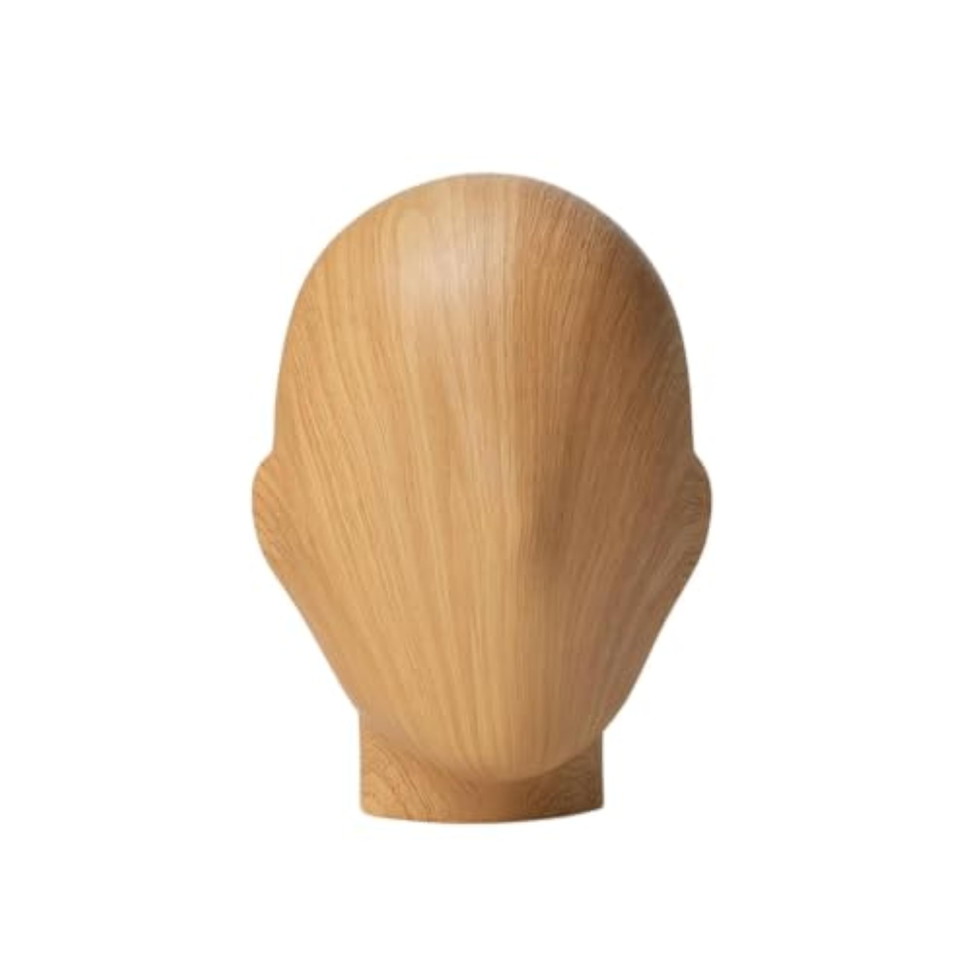 Tabletop Mannequin Head with Wooden Stand, Female