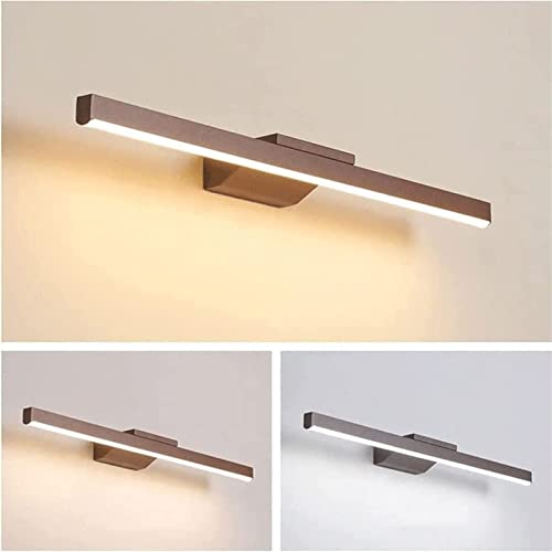 Applique murale LED design marron, finition premium pour intérieur