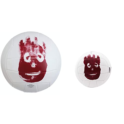 Wilson Volleyball, Outdoor, Freizeitspieler, Cast Away Mr, Weiß/Rot & Beachvolleyball Mr (Cast Away), weiß