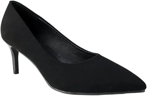 Madison Women's Magnolia Pointy Toe Court Heel, Size 6 UK, Black
