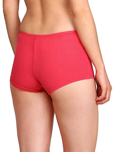 Image of Jockey Spandex Women's Boy Leg Boxer Ss04 Heather Rose XL & Ss04 Ruby XL, X Large