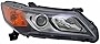 CarLights360: For Acura ILX Headlight Assembly 2013 2014 2015 Passenger Side w/Bulbs Halogen DOT Certified Replacement For AC2503121