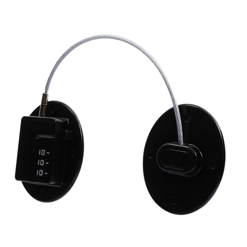 FUNNETOYU Cerradura con Adhesiva para Frigorífico y Armarios sin Taladro para Resistente y Instalación Fácil y Duradera