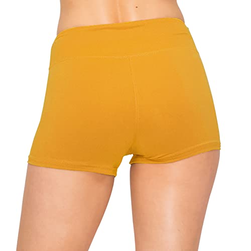 Image of ALWAYS Yoga Shorts for Women - High Waisted Workout Biker Shorts for Yoga, Running & Under Dress Anti-Chafing Comfort
