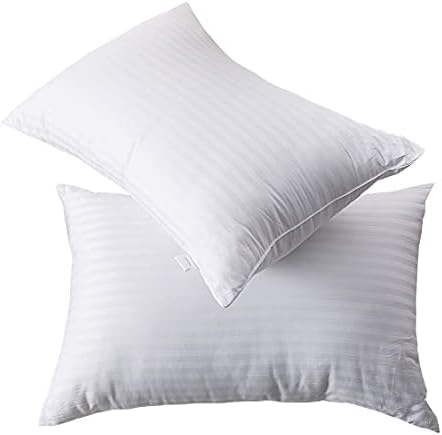 tuphen Bed Pillows for Sleeping: Standard Size Microfiber Pillows 2 Pack - Ultra Soft Breathable Down Alternative Pillows - Hotel Luxury Collection Pillows for Back Stomach or Side Sleepers