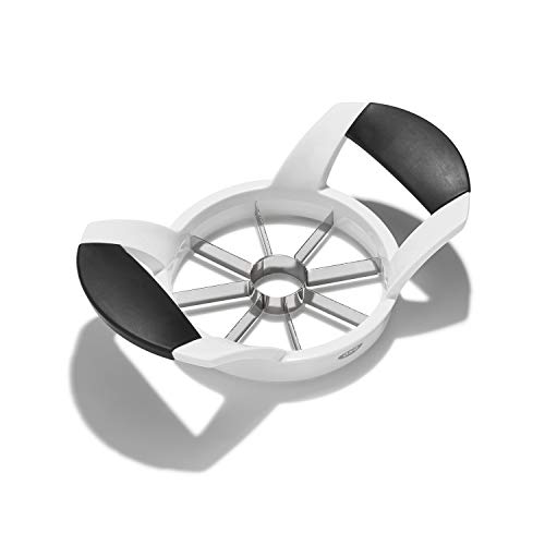 OXO Good Grips Apple Slicer, Corer & Cutter | Stainless Steel Blades Slices, Core and Divide In One Push, Non-Slip Grips, Uniform Apple Wedges, Dishwasher Safe - image 4