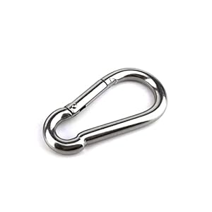 SAJMAKUWLA Karabinerhaken 80 x 8 mm (1 Stück)