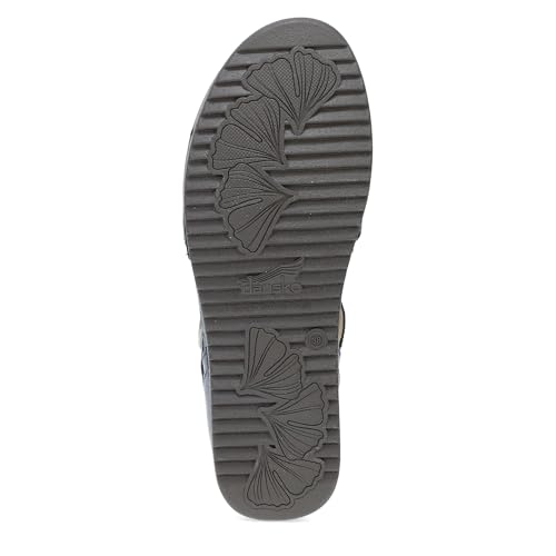 Image of Dansko Mae Mary Jane for Women - Dual-Density Cork /EVA Midsole and Lightweight Rubber Outsole Provide Durable and Comfortable Ride on Patented Stapled Construction