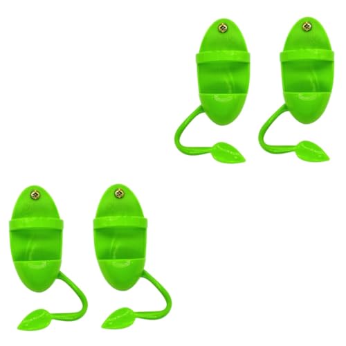 4 Pcs Skeleton Pole Standing Rack Bird Stand Feeding Rack Parrot Feeding Tool Bird Feeding Tool Pet Supplies Pet Accessories Parrot Stand Bird Food Holder