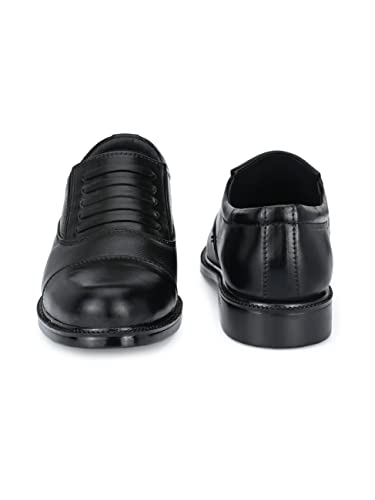 Image of Eego Italy Light Weight Genuine Leather Police /Security /Service Shoes