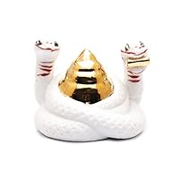 【巳神】ヘビ 楽天市場】巳神（ヘビ）陶器製3.5寸（ 神具 ）【巳様 蛇】/神棚