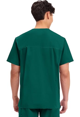 Image of Cherokee WW Professionals Men's V-Neck Scrub Top 4 Pockets Medical Shirt