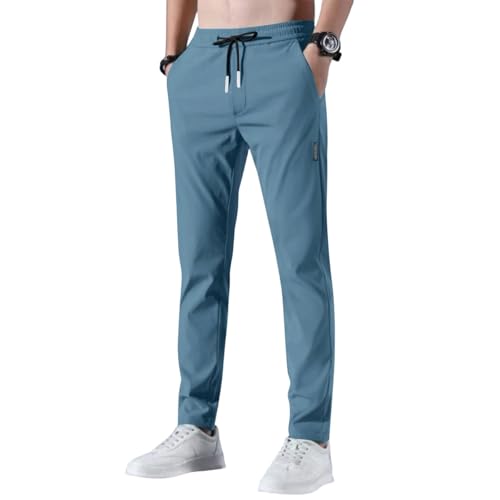 Pantalones De Trabajo Hombre Cargo Verano Trekking Pantalones Senderismo Tacticos Tallas Grandes Pantalón con Bolsillos Camuflaje Ropa De Caza para Hombre España Ofertas Azul M