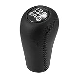 X AUTOHAUX Car Manual Gear Stick Shift Knob 5 Gear for Toyota 4Runner 1991-2001 Pickup SR5 6 Cyl 3.0L 1991-1995 Car Shift Head Faux Leather Black