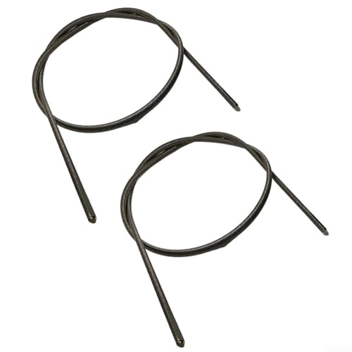 TDCuizent C506000380 Lot de 2 arbres d'entraînement flexibles pour débroussailleuse en acier pour SHC-1700 SHC-225S SHC-212 PPSR2122