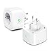 Produktbild Refoss WLAN Steckdose 16A, Smart Alexa Steckdose 2er Pack, Alexa Zubehör, Fernbedienung Wifi Steckdose mit Zeitschaltuhr, Kompatibel mit Google Assistant, eHomelife App,Weiß