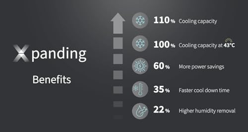 Image of Hitachi 1 Ton 3 Star ice Clean Xpandable Plus Inverter Split AC (100% Copper, 4 Way Swing, Dust Filter, iZen 3400SXL, R32-RAS.G312PCBISS, Dual Gold)