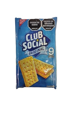 CLUB SOCIAL - ORIGINAL - 9 PAQUETES INDIVIDUALES - 216 G