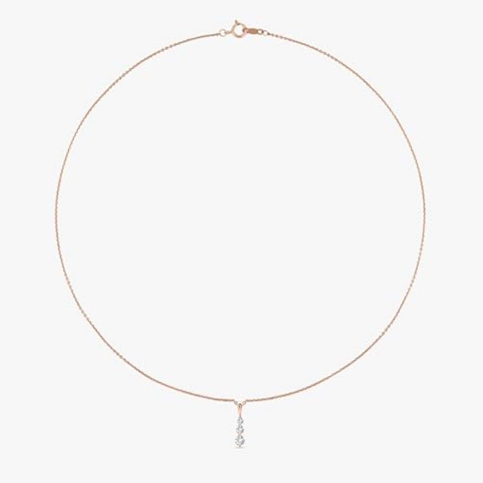 Lab Grown Diamond Pendant in 925 Sterling Silver