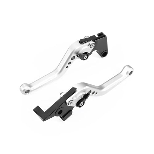 Levier d'embrayage de moto en finition argent pour Piaggio NRG Power et Medley 125