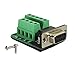 Twinkle Bay DB9 Breakout Connector RS232 Serial 9 Pin Connector Db9 Terminal Female with Screw