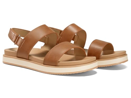 Coutgo Womens Flat Sandals Comfortable Arch Support Adjustable Double Strap Lightweight Summer...