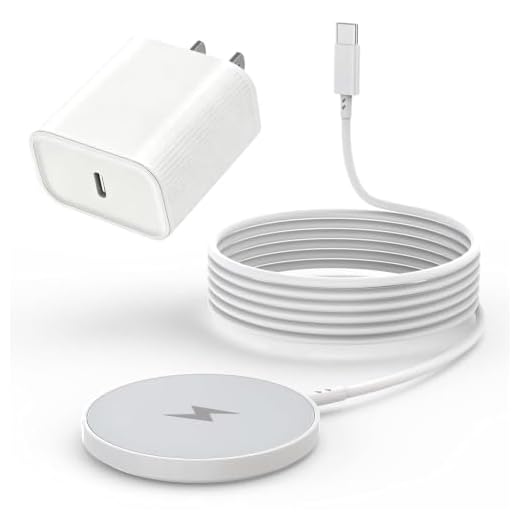 [Apple MFi Certified]Magnetic Wireless iPhone Charger Magsafe Charger,6FT 15W Fast Phone Charging Pad Wireless Magnetic Charge for iPhone 17/17Air/16 Pro Max/16 Plus/15 Pro Max/14/13/12/AirPods3/2/Pro