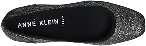 Anne Klein Sport Women's Wisher Fabric Wedge Pump, Pewter Stretch, 9 | Image 4