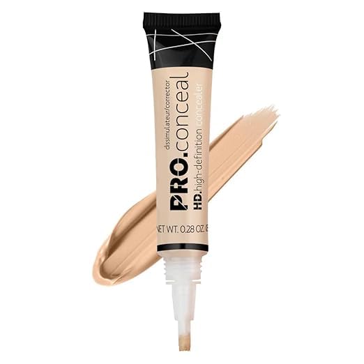 Image of Pro HD Conceal Liquid Concealer for Face Makeup, Full Coverage Beauty Colour Corrector, Ideal for Dark Circles, Women,8g (Porcelain)