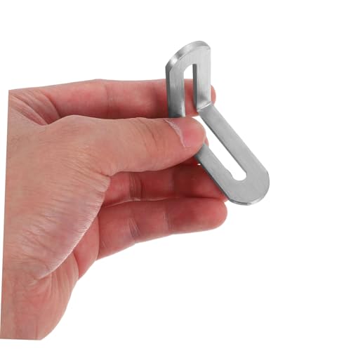 Équerres acier inoxydable à fente TOPBATHY connecteurs angle réglables meuble - 5