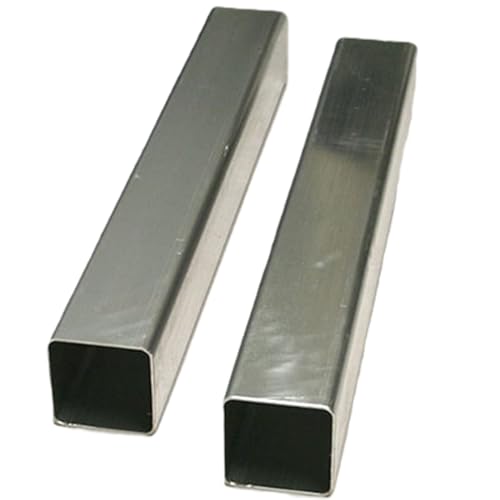 Square Galvanized Sleeves for 3'' Square Tennis Posts