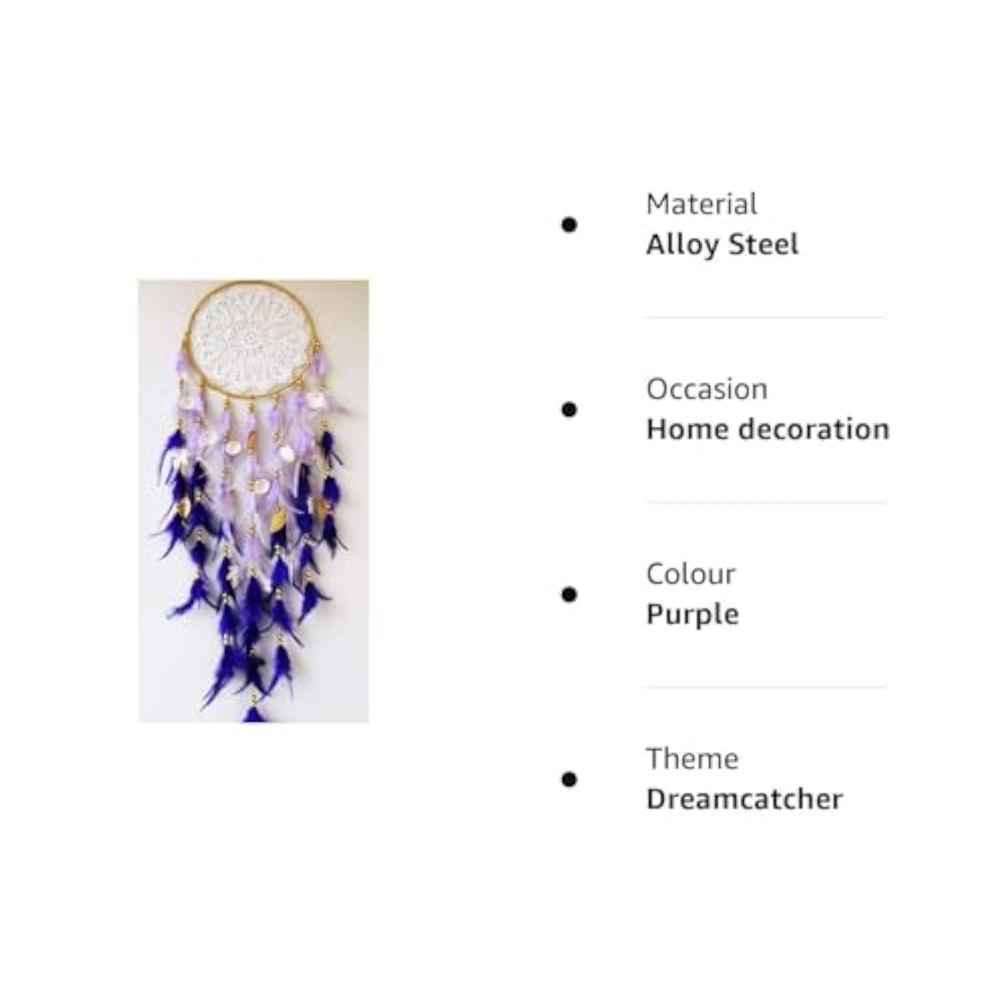 Traditional Indian Dreamcatcher Wall Art