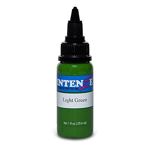 Intenze Light Green Tattoo Ink 2oz