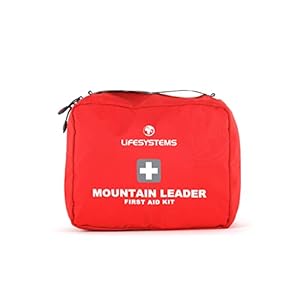 Lifesystems Mountain Leader First Aid Kit, CE Certified Contents, Specifically Designed for Groups In The Outdoors, Mountaineering, Travel and Ski