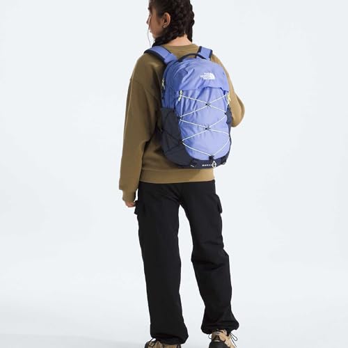 Image of The North Face Women's Borealis Commuter Laptop Backpack - Everyday Travel Bag, Laptop Sleeve, Reflective Details, Periwinkle Glow /Summit Navy /Lemon Mist, One Size