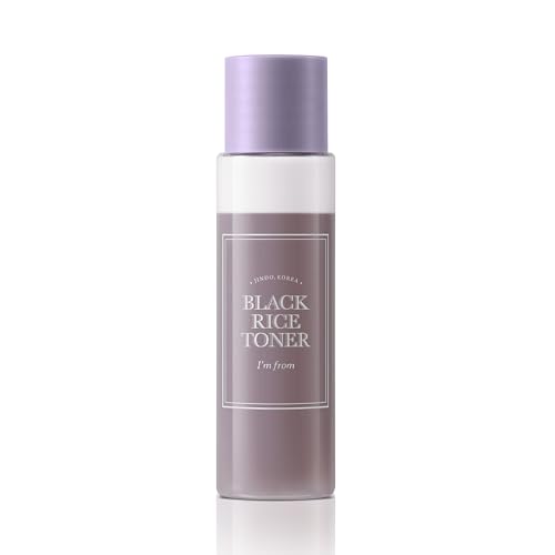 Miniature of Black Rice Toner for Oily Skin, Sebum Control Toner, Lightweight, Niacinamide, Panthenol, Fragrance Free, Korean Skin Care, 30ml, 1.01 fl.oz