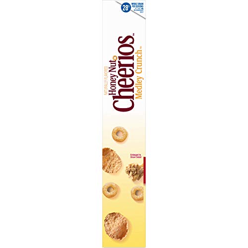 Image of Honey Nut Cheerios Medley Crunch, Cereal with Oats, 20.9 oz