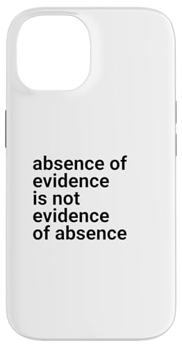 Absence of Evidence Scientific Method and Religious Design �X�}�z�P�[�X iPhone 14 �p