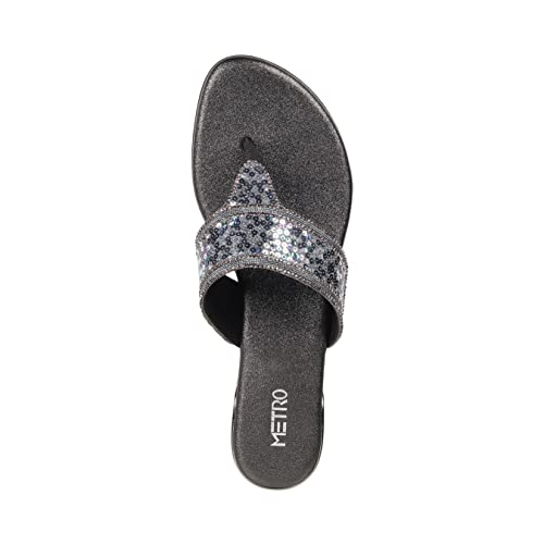 Metro Women Flat Ethnic Slip-on