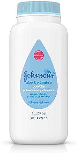 Johnson s Baby Powder Soothing Aloe & Vitamin E 1.50 oz (2 Pack)